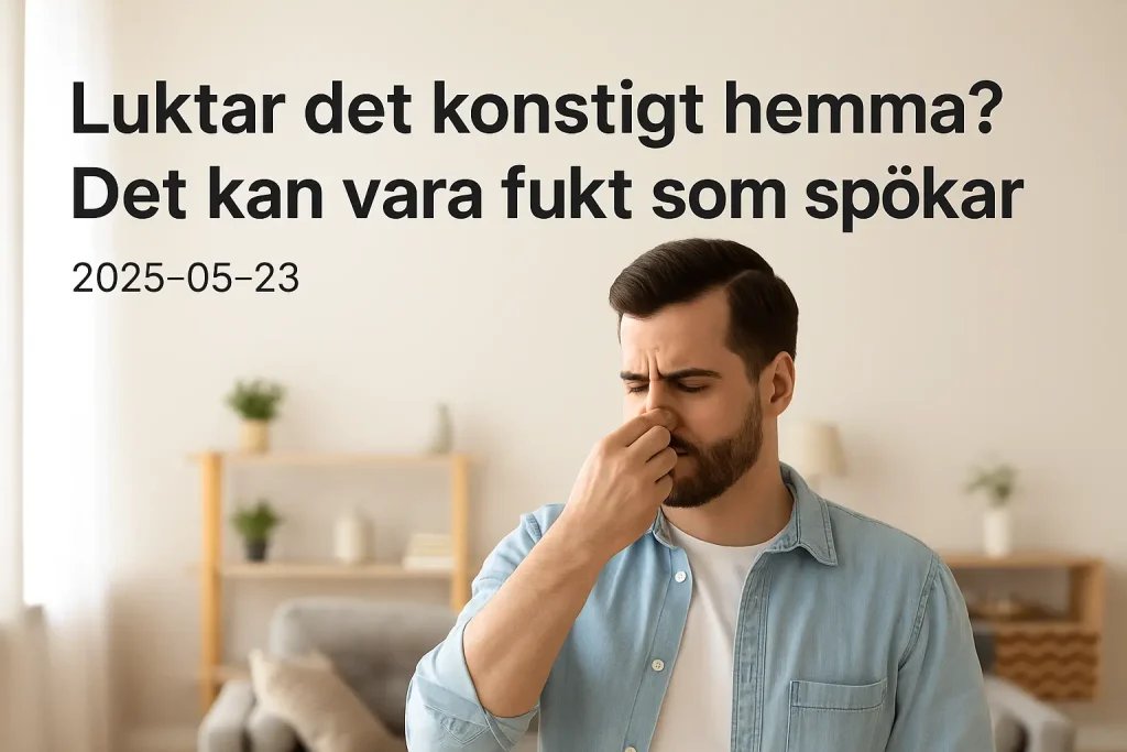 dålig lukt hemma